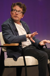Verleihung des Frontier Award an Michael J. Fox in München