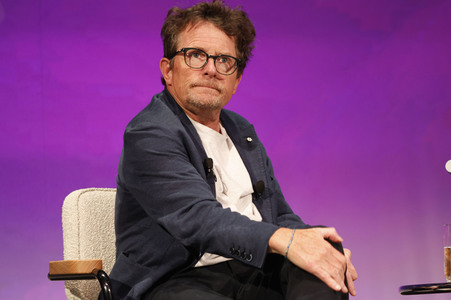 Verleihung des Frontier Award an Michael J. Fox in München