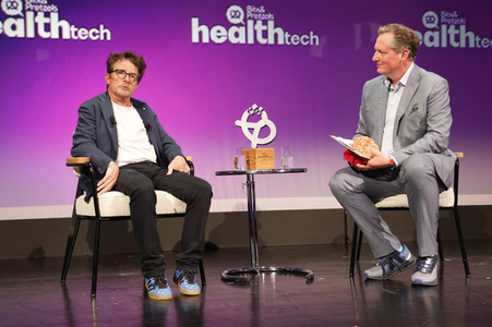 Verleihung des Frontier Award an Michael J. Fox in München