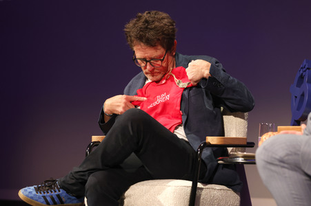 Verleihung des Frontier Award an Michael J. Fox in München