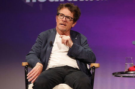 Verleihung des Frontier Award an Michael J. Fox in München