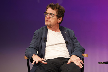 Verleihung des Frontier Award an Michael J. Fox in München