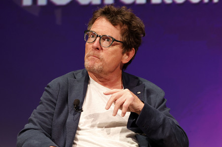 Verleihung des Frontier Award an Michael J. Fox in München