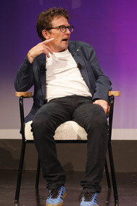 Verleihung des Frontier Award an Michael J. Fox in München