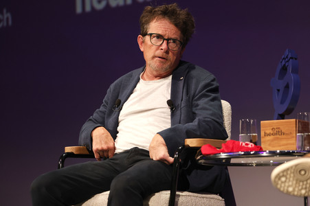 Verleihung des Frontier Award an Michael J. Fox in München