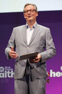 Verleihung des Frontier Award an Michael J. Fox in München