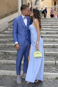 Hochzeit von Mattia Zaccagni und Chiara Nasti in Rom