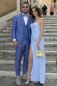 Hochzeit von Mattia Zaccagni und Chiara Nasti in Rom