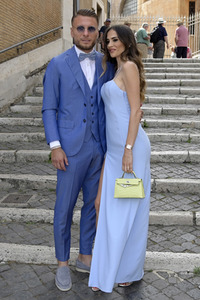Hochzeit von Mattia Zaccagni und Chiara Nasti in Rom