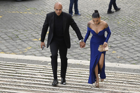 Hochzeit von Mattia Zaccagni und Chiara Nasti in Rom