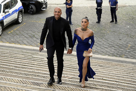 Hochzeit von Mattia Zaccagni und Chiara Nasti in Rom