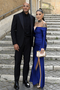 Hochzeit von Mattia Zaccagni und Chiara Nasti in Rom