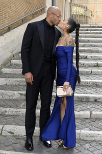 Hochzeit von Mattia Zaccagni und Chiara Nasti in Rom