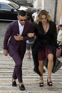 Hochzeit von Mattia Zaccagni und Chiara Nasti in Rom