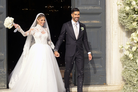 Hochzeit von Mattia Zaccagni und Chiara Nasti in Rom