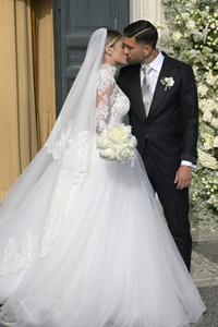 Hochzeit von Mattia Zaccagni und Chiara Nasti in Rom