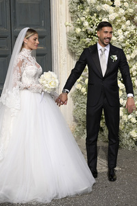 Hochzeit von Mattia Zaccagni und Chiara Nasti in Rom