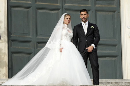 Hochzeit von Mattia Zaccagni und Chiara Nasti in Rom