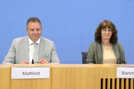 Bundespressekonferenz Jahresbericht 2022 des Petitionsausschusses in Berlin
