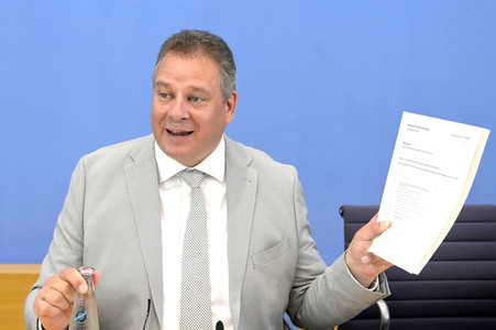 Bundespressekonferenz Jahresbericht 2022 des Petitionsausschusses in Berlin