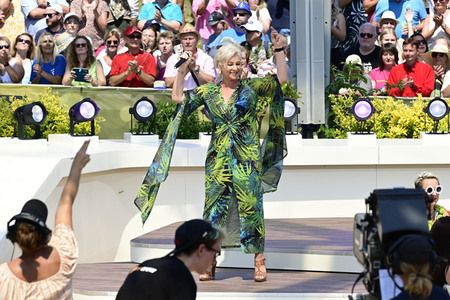 TV-Show ZDF-Fernsehgarten 2023 in Mainz