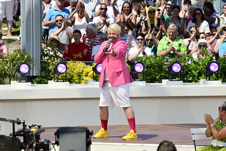 TV-Show ZDF-Fernsehgarten 2023 in Mainz