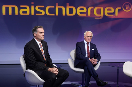 Talkshow 'maischberger' in Berlin