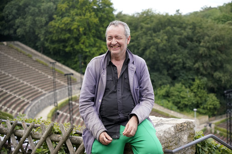 Fototermin mit Rainald Grebe in Berlin