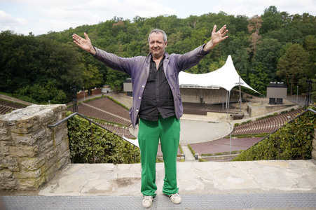 Fototermin mit Rainald Grebe in Berlin