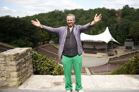 Fototermin mit Rainald Grebe in Berlin