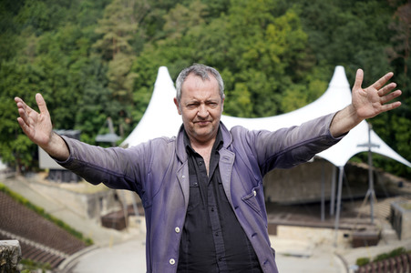 Fototermin mit Rainald Grebe in Berlin