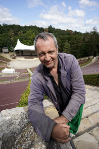 Fototermin mit Rainald Grebe in Berlin