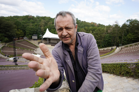 Fototermin mit Rainald Grebe in Berlin