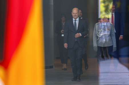 Empfang des Ministerpräsidenten der Republik Nordmazedonien in Berlin