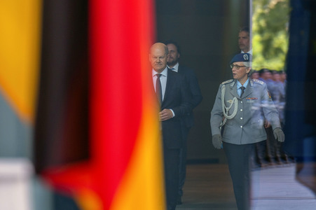 Empfang des Ministerpräsidenten der Republik Nordmazedonien in Berlin