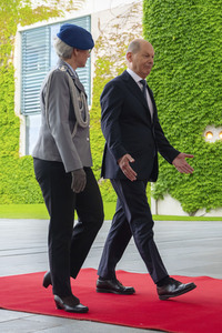 Empfang des Ministerpräsidenten der Republik Nordmazedonien in Berlin