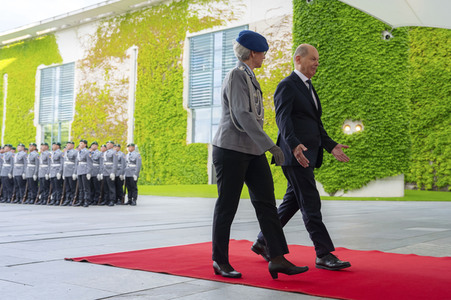 Empfang des Ministerpräsidenten der Republik Nordmazedonien in Berlin