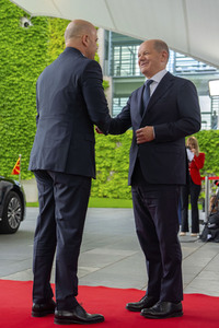Empfang des Ministerpräsidenten der Republik Nordmazedonien in Berlin