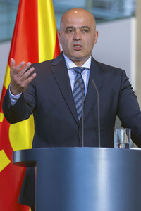 Empfang des Ministerpräsidenten der Republik Nordmazedonien in Berlin