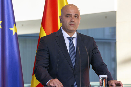 Empfang des Ministerpräsidenten der Republik Nordmazedonien in Berlin