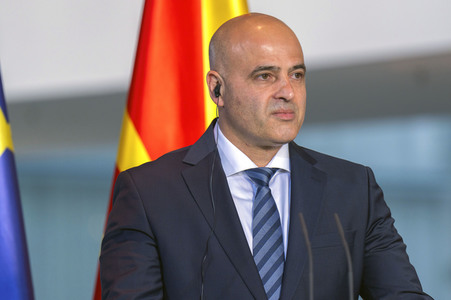 Empfang des Ministerpräsidenten der Republik Nordmazedonien in Berlin