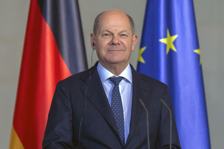 Empfang des Ministerpräsidenten der Republik Nordmazedonien in Berlin