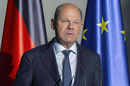 Empfang des Ministerpräsidenten der Republik Nordmazedonien in Berlin