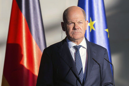 Empfang des Ministerpräsidenten der Republik Nordmazedonien in Berlin