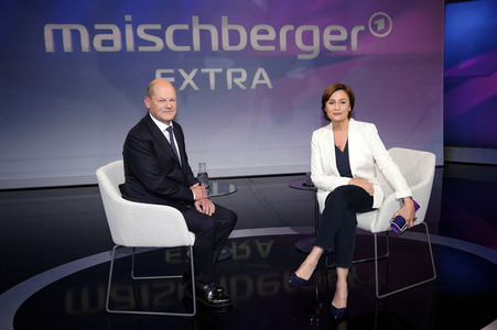 Talkshow 'maischberger' in Berlin
