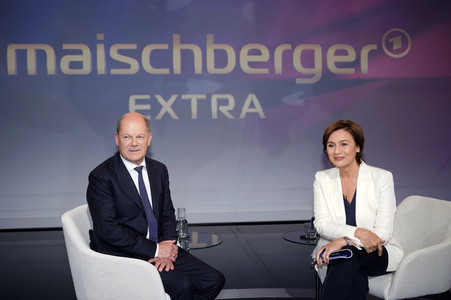 Talkshow 'maischberger' in Berlin