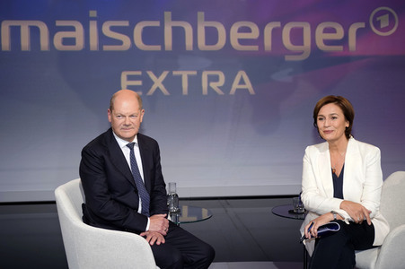 Talkshow 'maischberger' in Berlin