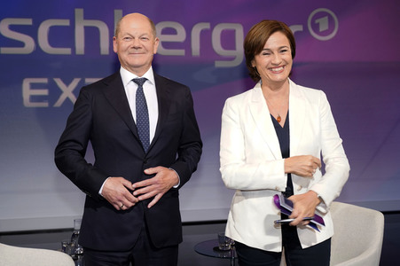 Talkshow 'maischberger' in Berlin