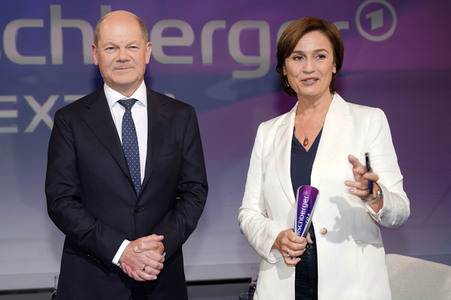 Talkshow 'maischberger' in Berlin