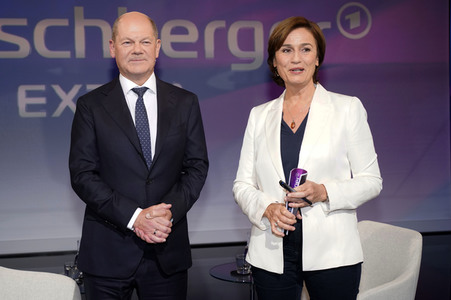 Talkshow 'maischberger' in Berlin